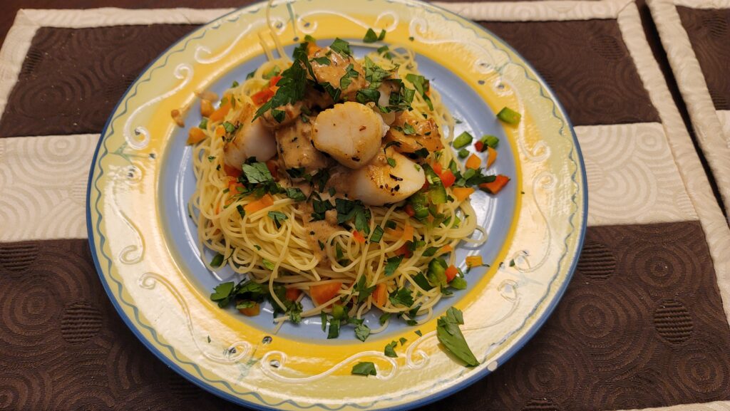 Garlic Scallops